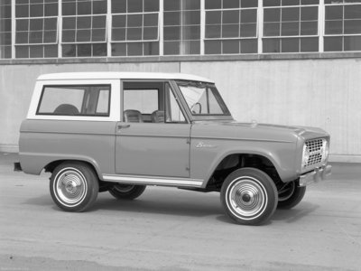 Ford Bronco 1966 poster