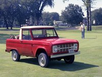 Ford Bronco Pickup 1966 tote bag #1434246