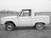 Ford Bronco Pickup 1966 Mouse Pad 1434267