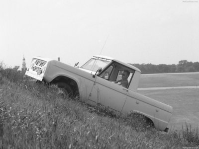 Ford Bronco Pickup 1966 tote bag #1434303