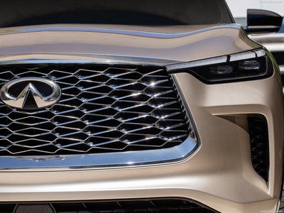 Infiniti QX60 Monograph Concept 2020 wooden framed poster