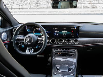 Mercedes-Benz E63 S AMG 2021 Poster with Hanger