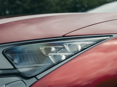 Lexus LC Convertible [UK] 2021 metal framed poster