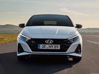 Hyundai i20 N Line 2021 Poster with Hanger