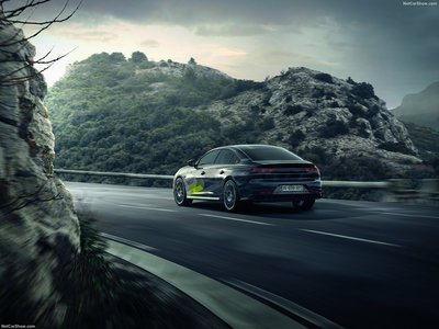 Peugeot 508 PSE 2021 Poster with Hanger