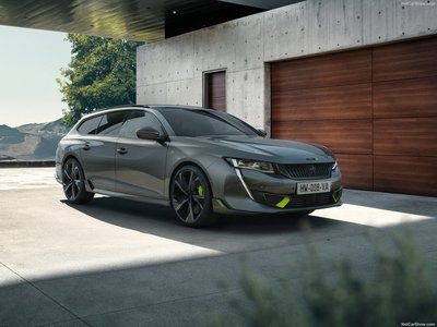 Peugeot 508 SW PSE 2021 Poster with Hanger