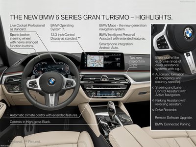 BMW 6-Series Gran Turismo 2021 stickers 1440461