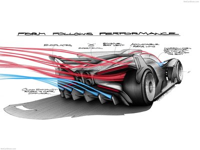 Bugatti Bolide Concept 2020 calendar