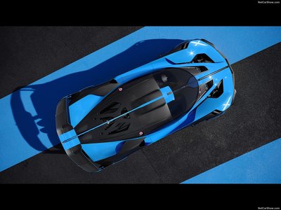 Bugatti Bolide Concept 2020 pillow