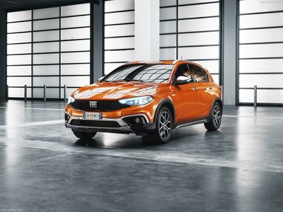 Fiat Tipo Cross 2021 canvas poster