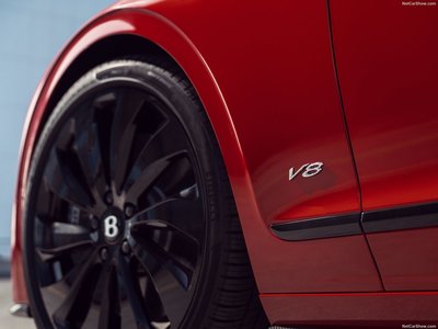 Bentley Flying Spur V8 2021 Poster with Hanger