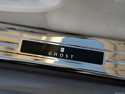 Rolls-Royce Ghost 2021 wooden framed poster