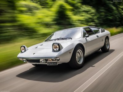 Lamborghini Urraco 1972 poster