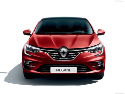 Renault Megane Sedan 2021 Poster with Hanger