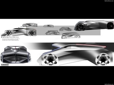 Nissan GT-R X 2050 Concept 2020 Mouse Pad 1443696