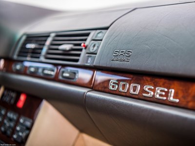 Mercedes-Benz 600 SEL W140 1991 stickers 1443881