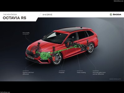 Skoda Octavia RS Combi 2020 tote bag