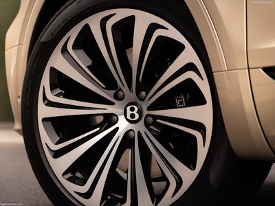 Bentley Bentayga Hybrid 2021 wooden framed poster