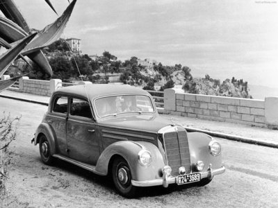 Mercedes-Benz 220 W187 1951 calendar