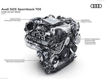 Audi SQ5 Sportback TDI 2021 poster