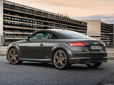 Audi TT Coupe bronze selection 2021 Poster with Hanger