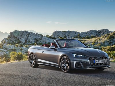 Audi S5 Cabriolet TFSI 2020 Poster with Hanger