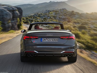 Audi S5 Cabriolet TFSI 2020 Poster with Hanger