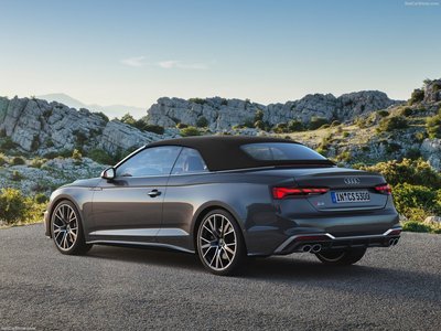 Audi S5 Cabriolet TFSI 2020 canvas poster