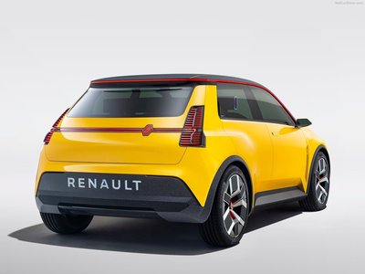 Renault 5 Concept 2021 canvas poster