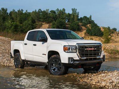 GMC Canyon AT4 Off-Road Performance Edition 2021 Poster with Hanger