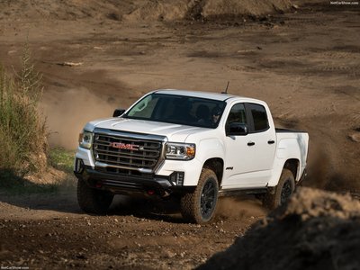 GMC Canyon AT4 Off-Road Performance Edition 2021 canvas poster