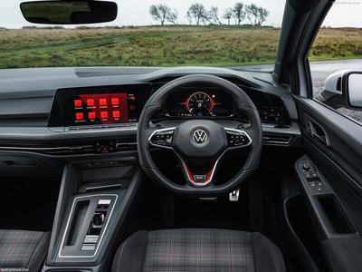 Volkswagen Golf GTI [UK] 2021 metal framed poster