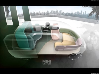 Mini Vision Urbanaut Concept 2020 wooden framed poster
