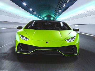 Lamborghini Huracan Evo Fluo Capsule 2021 poster