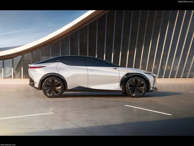 Lexus LF-Z Electrified Concept 2021 metal framed poster