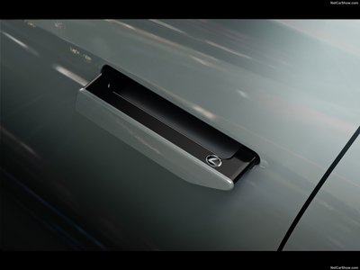 Lexus LF-Z Electrified Concept 2021 wooden framed poster