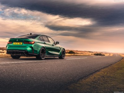 BMW M3 Saloon Competition [UK] 2021 Poster with Hanger