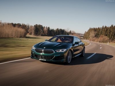Alpina BMW B8 Gran Coupe 2022 Poster with Hanger