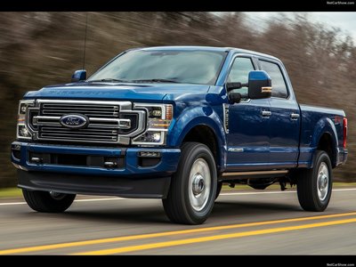 Ford F-Series Super Duty 2022 canvas poster