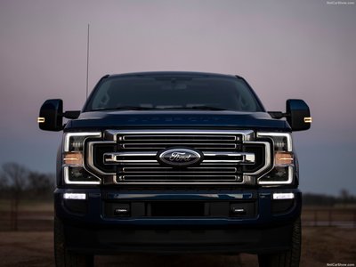 Ford F-Series Super Duty 2022 metal framed poster