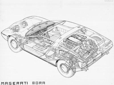 Maserati Bora 1972 tote bag #1456042
