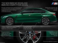 BMW M3 Sedan Competition 2021 stickers 1457591