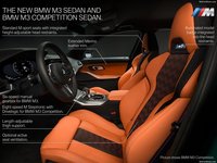 BMW M3 Sedan Competition 2021 Mouse Pad 1457595