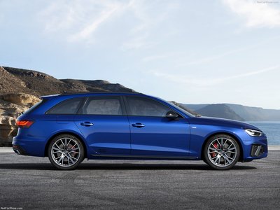 Audi A4 Avant S line competition plus 2022 Poster with Hanger