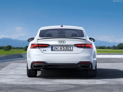 Audi A5 Sportback S line competition plus 2022 Poster with Hanger