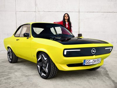 Opel Manta GSe ElektroMOD Concept 2021 poster