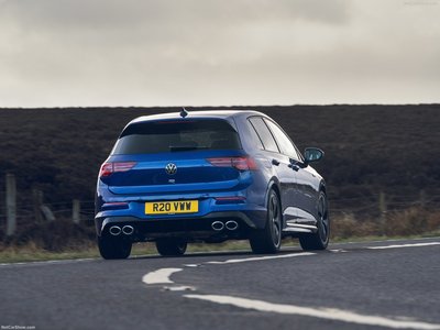 Volkswagen Golf R [UK] 2022 Poster with Hanger