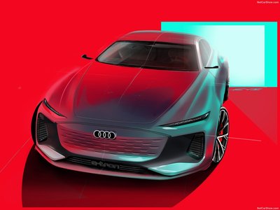 Audi A6 e-tron Concept 2021 tote bag