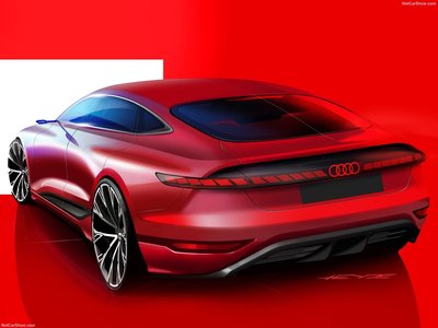 Audi A6 e-tron Concept 2021 pillow