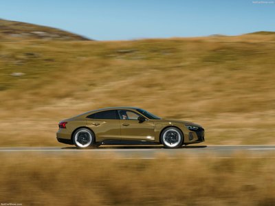 Audi RS e-tron GT [UK] 2022 wooden framed poster